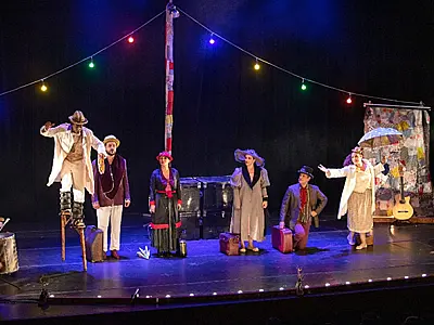 Cênica participa do Festival Estudantil Mongaguá com musical 'Sabiás do Sertão
