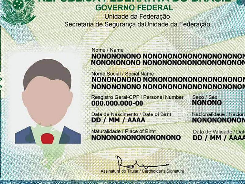 Nova carteira de identidade será emitida sem informação sobre sexo