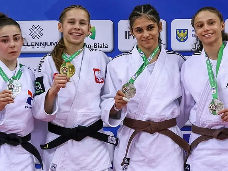 Revelação santista do judô volta a brilhar no exterior com bronze na Polônia