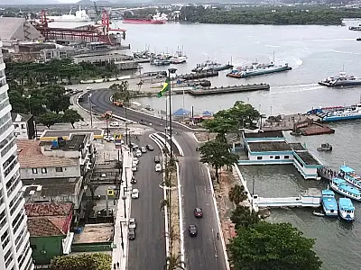 Travessia Santos/Guarujá para ciclistas e pedestres será interditada por 24 horas