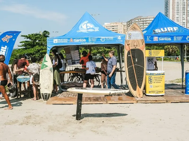 Santos recebe 7a etapa do Verão no Clima com programação ambiental, esportiva e cultural