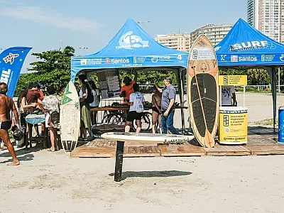 Santos recebe 7a etapa do Verão no Clima com programação ambiental, esportiva e cultural