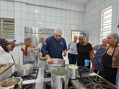 São Vicente abre inscrições para curso de Ajudante de Cozinha