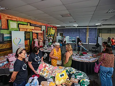 Bazar do Fundo Social de PG pode ser visitado gratuitamente até sexta-feira