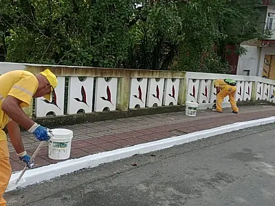 Equipes da Limpeza Urbana de Cubatão têm semana cheia de serviços realizados