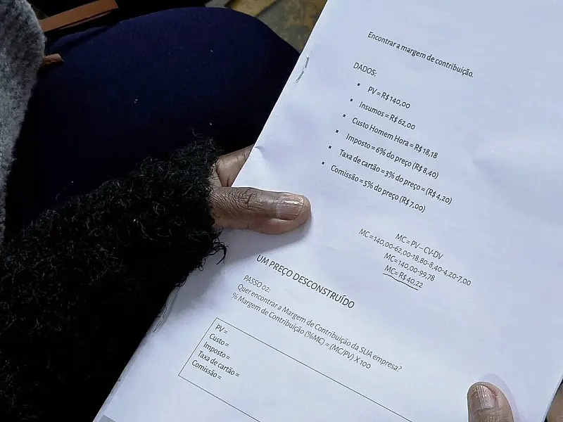 Fundo Social promove oficina de precificação para alunos de Panificação