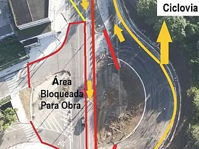 Rotatória da Av. Nove de Abril com Av. Henry Borden tem bloqueio total a partir desta quarta (18)