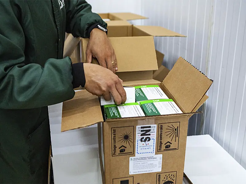 Pela primeira vez, Butantan exporta doses contra influenza à Bolívia, Colômbia e Cuba