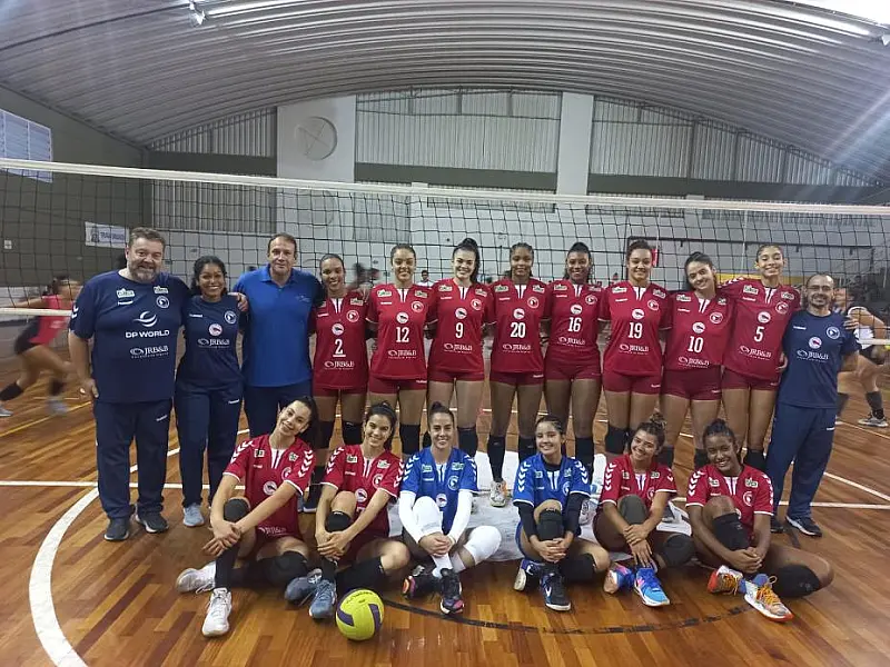 Vôlei feminino de Santos é bicampeão da fase sub-regional dos Jogos da Juventude