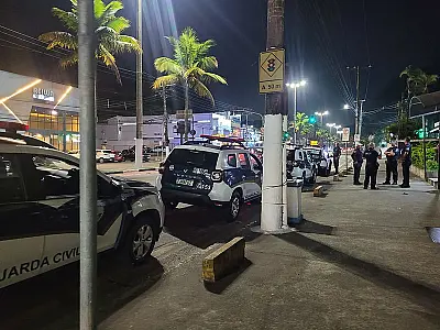 Guarda Civil Municipal de Guarujá captura homens por furto e roubo na mesma noite