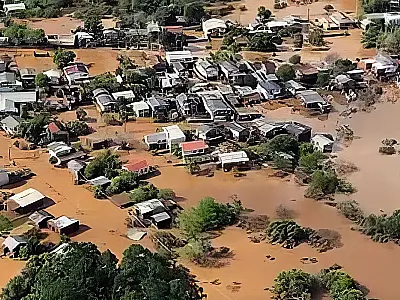 Chega a 364 o número de municípios gaúchos atingidos por fortes chuvas