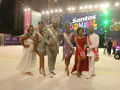 Baile 60+ em Santos terá apresentações da banda Oscar Guzella e corte carnavalesca