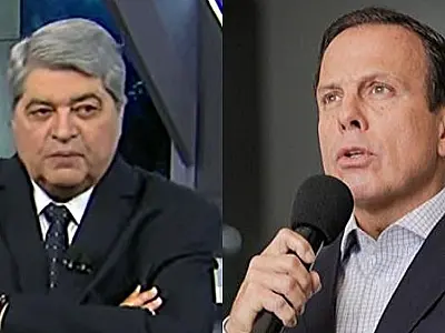 Datena se sente traído e diz que não tem mais compromisso com João Doria