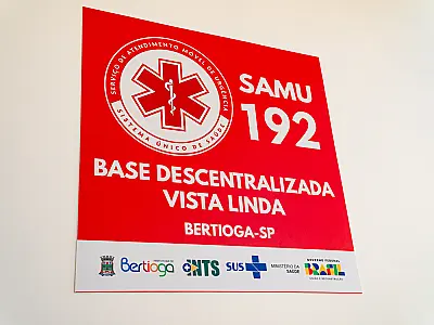 Bertioga ganha nova base descentralizada do Samu no bairro da Vista Linda
