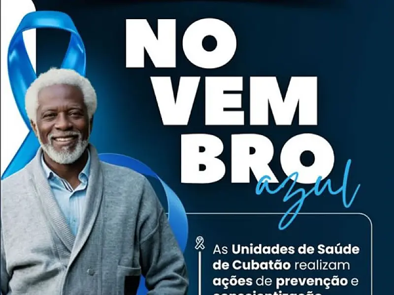 Unidades de Saúde de Cubatão reforçam a prevenção e conscientização sobre o câncer de próstata