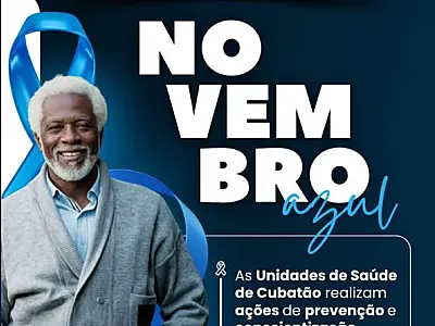Unidades de Saúde de Cubatão reforçam a prevenção e conscientização sobre o câncer de próstata