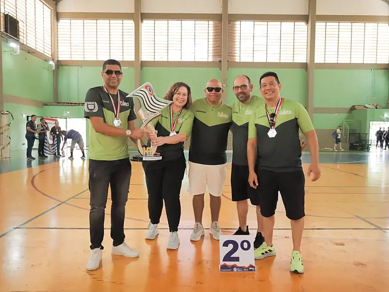 Santos é vice-campeã dos Jogos Abertos do Interior