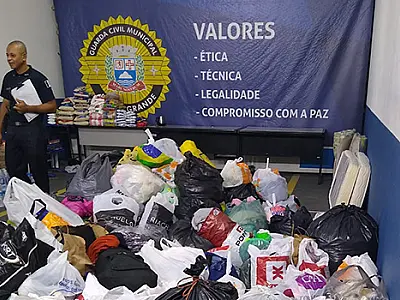 PG tem mais de 40 pontos de arrecadação de doações para famílias afetadas pelas chuvas