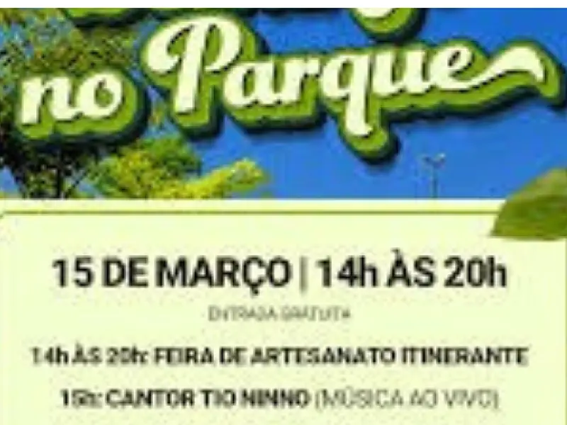 Domingo no Parque terá a primeira edição de 2026 no Parque da Cidade
