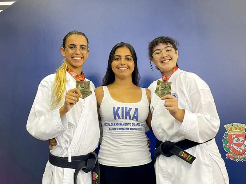 Karatê de Mongaguá conquista duas medalhas de ouro em Campeonato Paulista