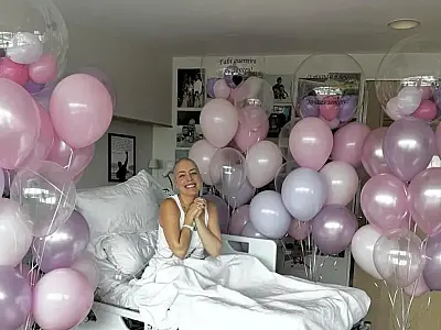 Fabiana Justus recebe transplante de medula óssea, e pai celebra 'renascimento'