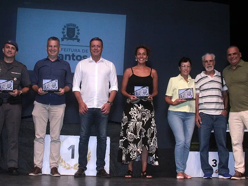 Mais de 400 atletas são homenageados no Prêmio Melhores do Esporte em Santos