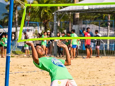 Bertioga Verão é Top recebe torneio de futevôlei na Praia da Enseada
