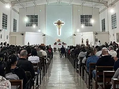 Cidade do Guarujá irá celebrar a Festa de Cristo Rei neste final de semana