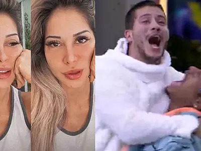 Maíra Cardi presenteia filho de P.A. após atleta apoiar Arthur no BBB