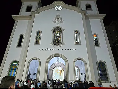 Festividades em homenagem a Nossa Senhora de Fátima terminam neste domingo (31) em Guarujá