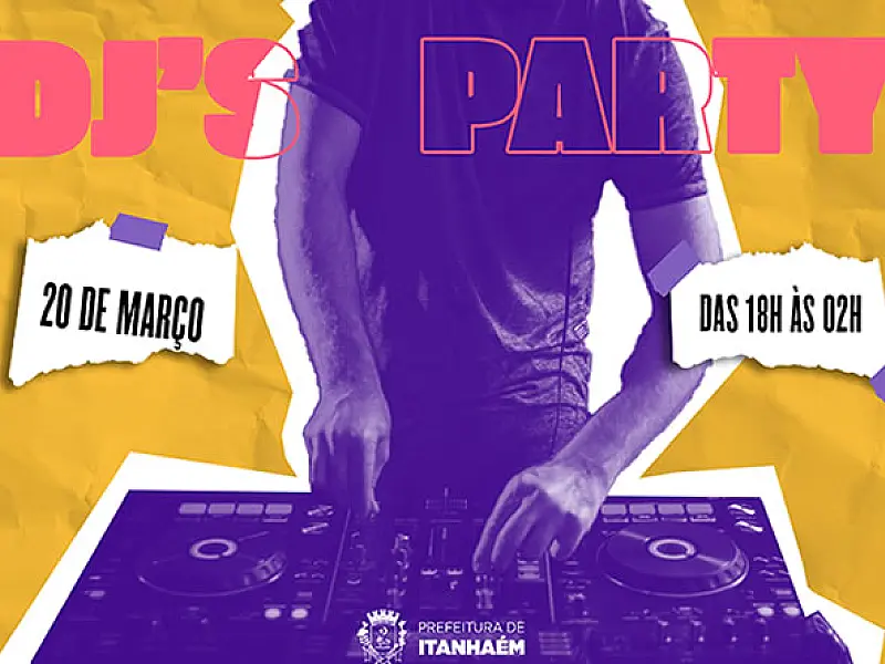 DJ' Party leva música e festa ao Clube Náutico de Itanhaém