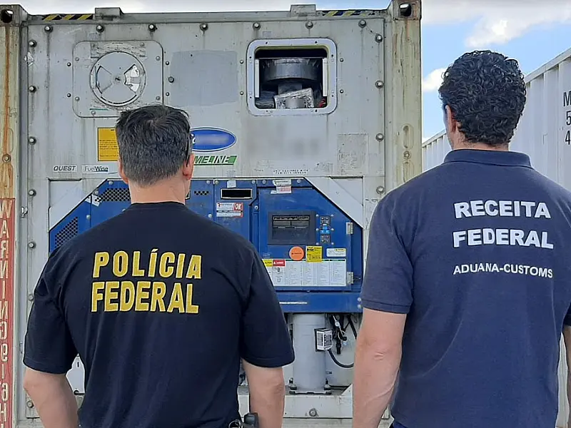 Receita Federal em operação conjunta com outros órgãos apreende 134kg de cocaína no Porto de Santos