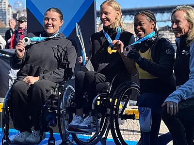 Paratleta santista conquista o bronze em maratona na Austrália