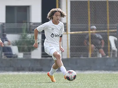 Volante Kauan Cabelo confia em boa estreia do Santos na Copa Brasileirinho Sub-15