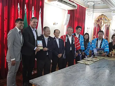 Santos recebe vereadores da cidade japonesa de Yokohama e propõe irmanação