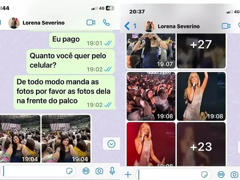 Fã de Taylor Swift tem celular roubado após show, pede fotos da apresentação e ladrão envia arquivos