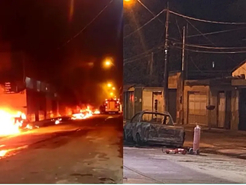 Cetesb afirma que explosões e incêndio em Praia Grande foram provocados por terceiros
