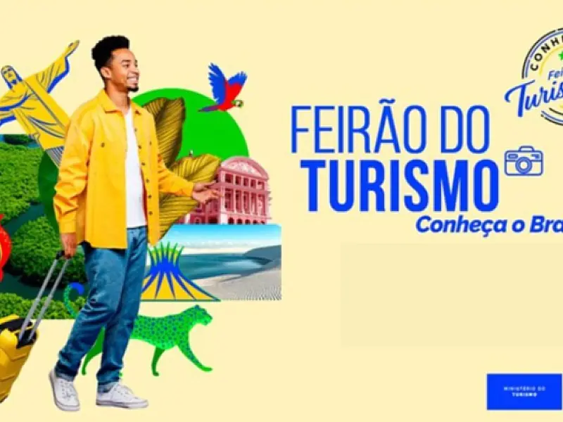 Feirão do Ministério do Turismo tem inscrições prorrogadas até dia 12 de junho