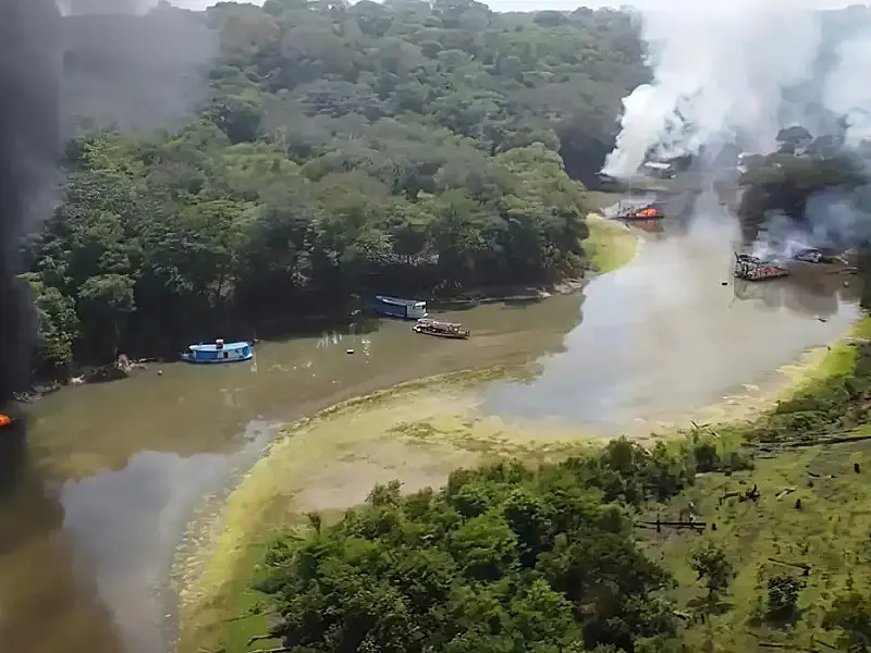 Universidades amazônicas vão estudar contaminação por mercúrio