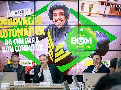 Governo do Brasil anuncia renovação automática para bom condutor valendo a partir desta sexta