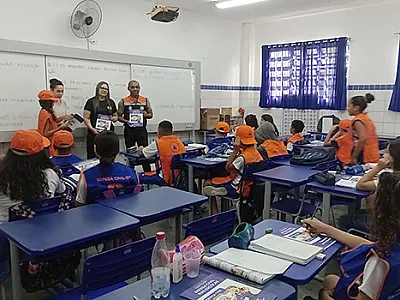 'Defesa Civil nas Escolas' tem início nesta segunda-feira em Praia Grande