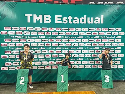 Mesatenistas de Bertioga brilham em competição estadual