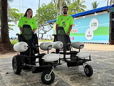 Praia Acessível retorna a Guarujá durante o mês de dezembro