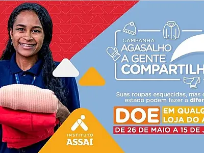 Instituto Assaí dá início à Campanha do Agasalho em São Paulo