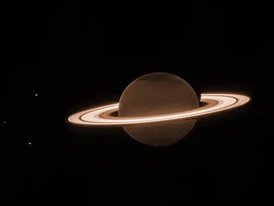 Agência Espacial Americana Nasa revela imagem inédita do planeta Saturno