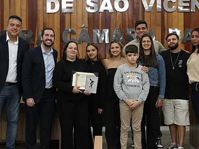 São Vicente homenageia profissionais de Educação Física em solenidade especial