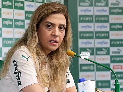 Em coletiva, Leila Pereira provoca o Flamengo ao falar sobre liga