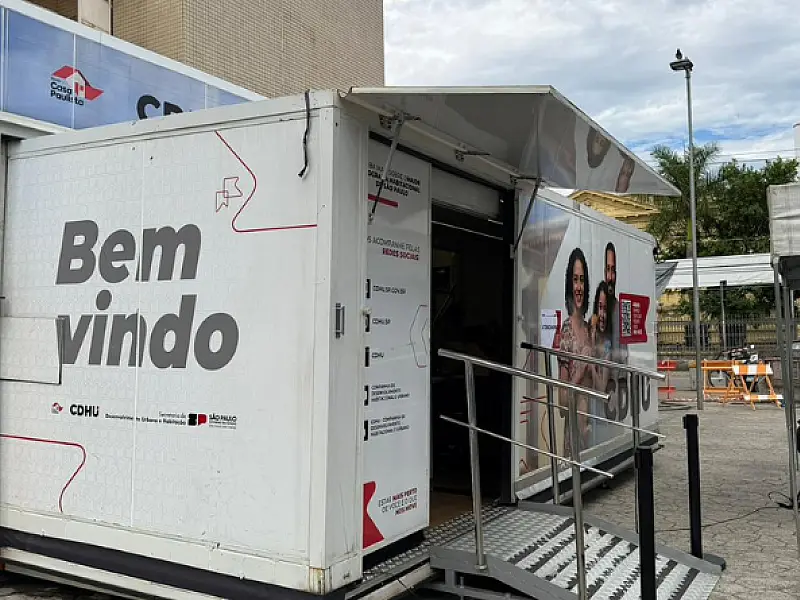 CDHU Móvel leva serviços habitacionais e orientação à população de São Vicente