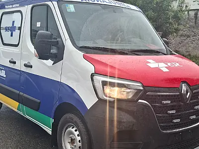 Praia Grande recebe ambulância para o transporte de pacientes do SUS