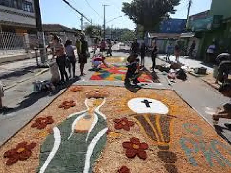 Guarujá se prepara para Festa de Corpus Christi